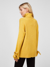 Свитер Sassofono модель A201-SC-1505, Гірчиця Фото