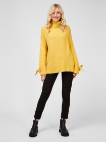 Свитер Sassofono модель A201-SC-1505, Гірчиця Свитер Sassofono модель A201-SC-1505, Гірчиця Фото