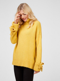 Свитер Sassofono модель A201-SC-1505, Гірчиця Свитер Sassofono модель A201-SC-1505, Гірчиця Фото