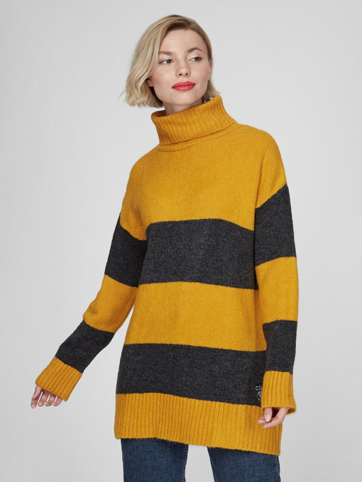 Светр Sassofono модель A201-SC-1506, Гірчиця Фото