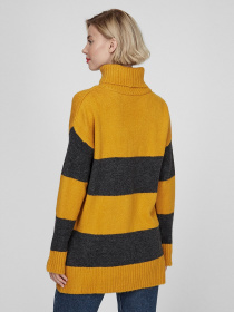 Свитер Sassofono модель A201-SC-1506, Гірчиця Фото