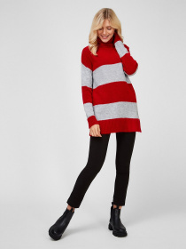 Свитер Sassofono модель A201-SC-1506, Червоний Фото