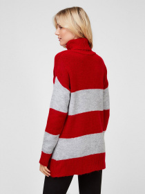 Свитер Sassofono модель A201-SC-1506, Червоний Фото