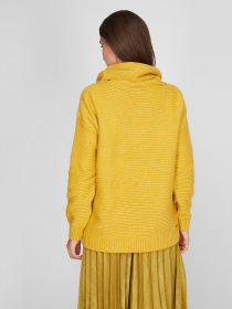 Свитер Sassofono модель A201-SC-1531, Гірчиця Фото