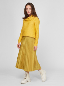 Свитер Sassofono модель A201-SC-1531, Гірчиця Фото