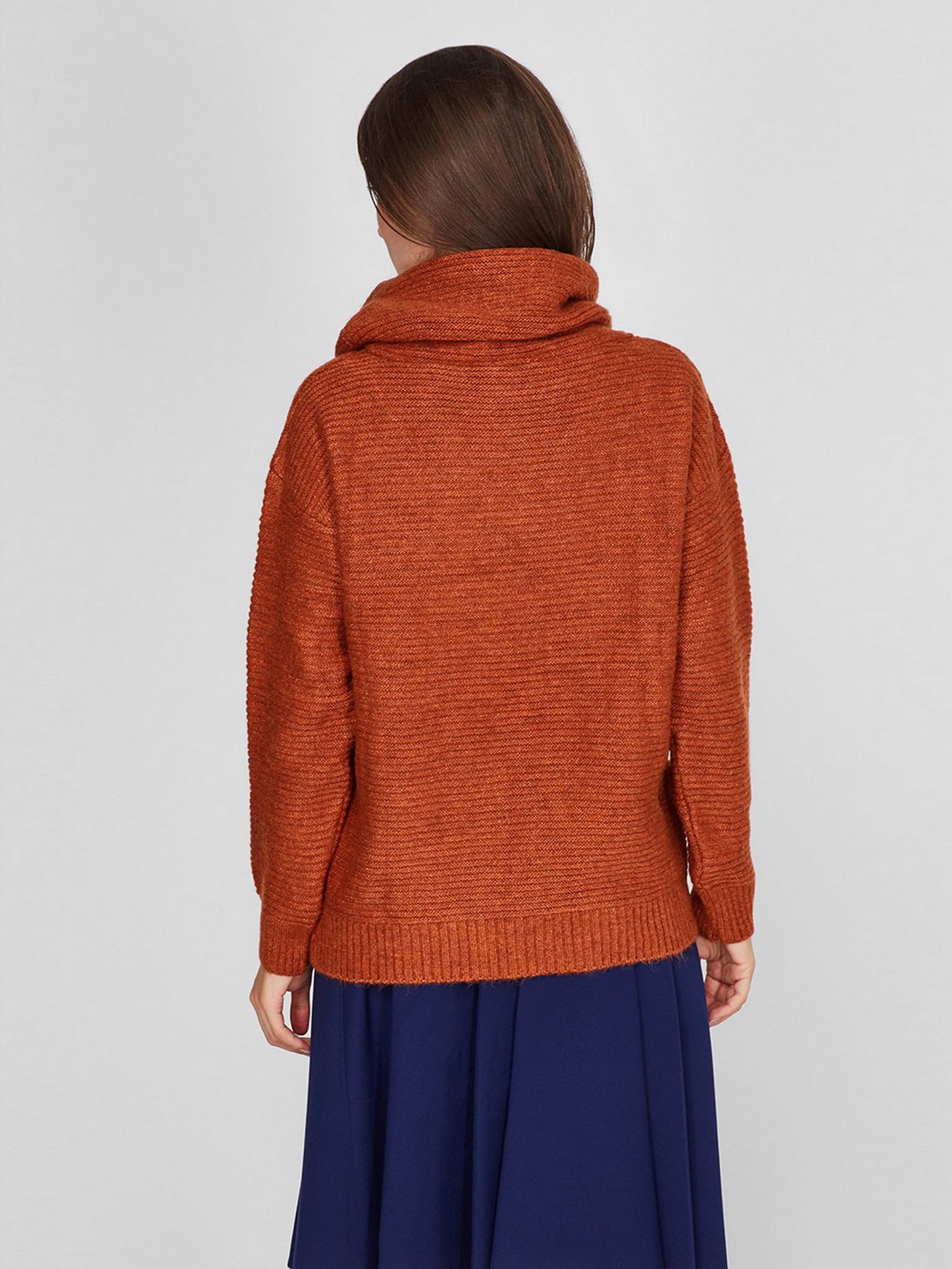 Свитер Sassofono модель A201-SC-1531, Кориця Фото