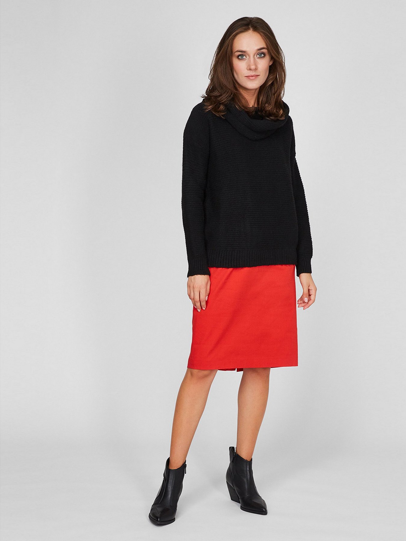 Свитер Sassofono модель A201-SC-1531, Чорний Свитер Sassofono модель A201-SC-1531, Чорний Фото