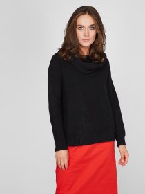 Свитер Sassofono модель A201-SC-1531, Чорний Свитер Sassofono модель A201-SC-1531, Чорний Фото