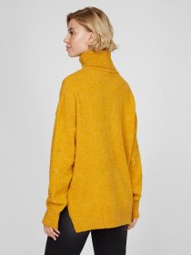 Свитер Sassofono модель A201-SC-17011, Гірчиця Фото