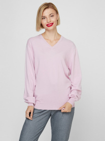 Джемпер Sassofono модель A201-SF-480141-1, РОЖЕВИЙ Джемпер Sassofono модель A201-SF-480141-1, РОЖЕВИЙ Фото