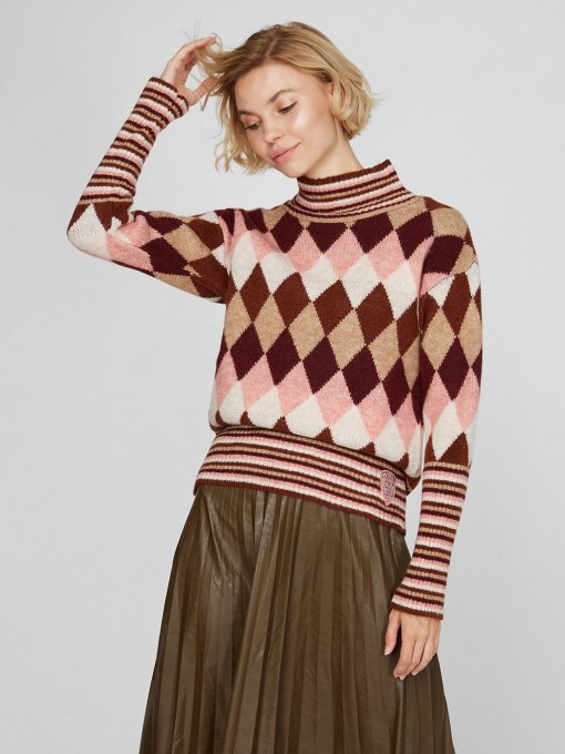 Свитер Sassofono модель A201-SC-1709, Кориця Фото