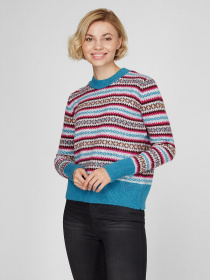 Светр Sassofono модель A201-SC-1710, Бірюзовий Фото