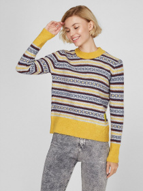 Светр Sassofono модель A201-SC-1710, Гірчиця Фото