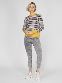 Свитер Sassofono модель A201-SC-1710, Гірчиця Фото