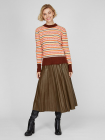 Свитер Sassofono модель A201-SC-1710, Кориця Фото