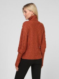 Свитер Sassofono модель A201-SC-1724-1, Кориця Фото