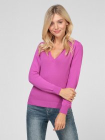 Джемпер Sassofono модель A201-SF-480141-2, ФУКСІЯ Фото