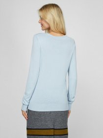 Джемпер Sassofono модель A191-SF-470113, БЛАКИТНИЙ Фото