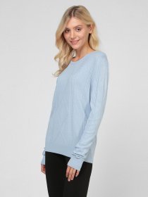 Джемпер Sassofono модель A191-SF-471111, БЛАКИТНИЙ Фото