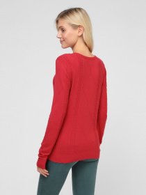 Джемпер Sassofono модель A191-SF-471113, ЧЕРВОНИЙ Фото