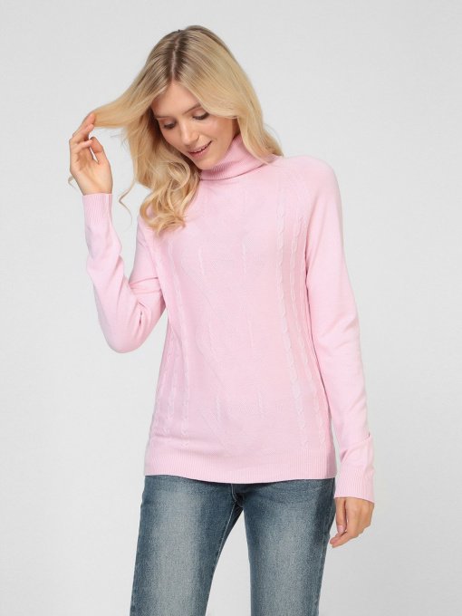 Водолазка Sassofono модель A191-SF-473111, ПУДРОВИЙ Фото