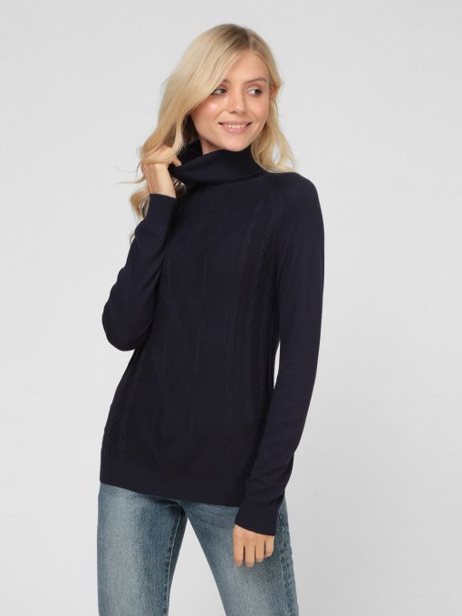 Водолазка Sassofono модель A191-SF-473111, СИНІЙ Фото