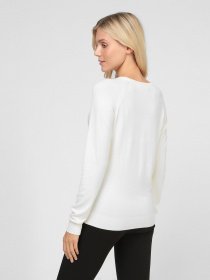 Джемпер Sassofono модель A191-SF-473113, МОЛОЧНИЙ Фото