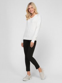 Джемпер Sassofono модель A191-SF-473113, МОЛОЧНИЙ Джемпер Sassofono модель A191-SF-473113, МОЛОЧНИЙ Фото