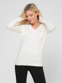 Джемпер Sassofono модель A191-SF-474113, МОЛОЧНИЙ Фото