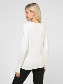 Джемпер Sassofono модель A191-SF-474113, МОЛОЧНИЙ Джемпер Sassofono модель A191-SF-474113, МОЛОЧНИЙ Фото