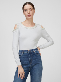 Джемпер Sassofono модель A201-SF-709111, СІРИЙ Фото