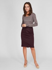 Джемпер Sassofono модель A201-SF-747141, ТЕМНО НОРКОВИЙ Фото