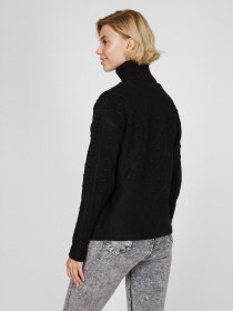 Свитер Sassofono модель A201-SC-1724-1, Чорний Фото