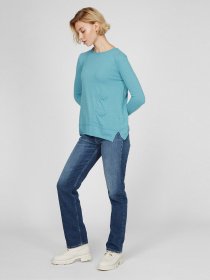 Джемпер Sassofono модель A201-SF-751141, БІРЮЗОВИЙ Фото