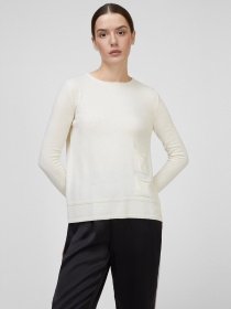 Джемпер Sassofono модель A201-SF-751141, МОЛОЧНИЙ Джемпер Sassofono модель A201-SF-751141, МОЛОЧНИЙ Фото