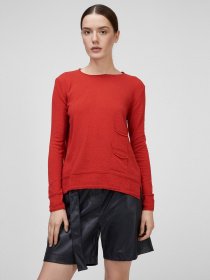 Джемпер Sassofono модель A201-SF-751141, ЧЕРВОНИЙ Фото