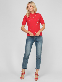 Футболки и поло Sassofono модель A201-SF-790114-1, ЧЕРВОНИЙ Фото