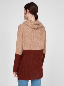 Свитер Sassofono модель A201-SC-1811-1, Гірчиця Свитер Sassofono модель A201-SC-1811-1, Гірчиця Фото