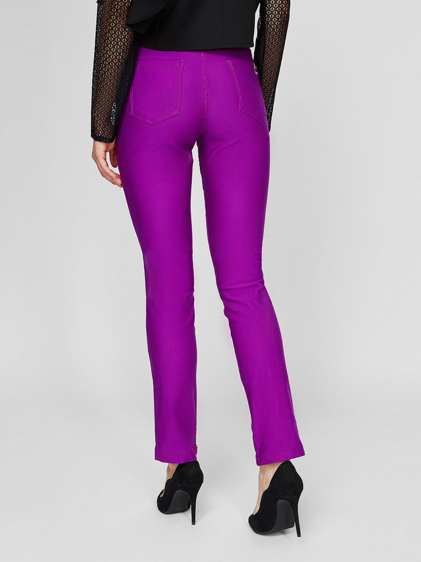 Брюки повседневные Sassofono модель A191-SF-416013, ЦИКЛАМЕН Фото