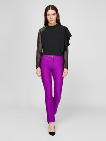 Повседневные штаны Sassofono модель A191-SF-416013, ЦИКЛАМЕН Фото