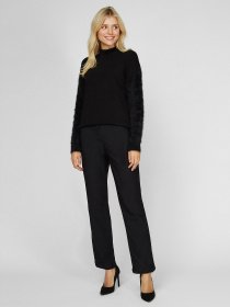 Повседневные штаны Sassofono модель A191-SF-416013, ЧОРНИЙ Фото