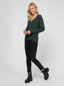 Кардиган Sassofono модель A191-SF-461282, Зелений Фото
