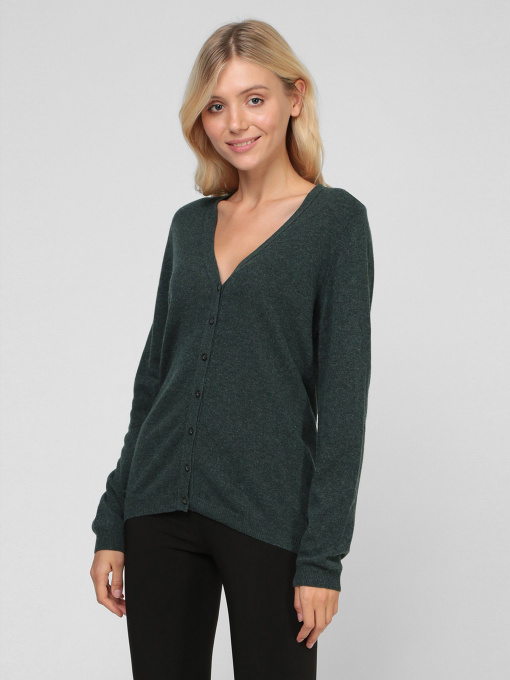 Кардиган Sassofono модель A191-SF-461282, Зелений Фото