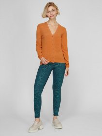 Кардиган Sassofono модель A191-SF-461282, Помаранчевий Фото