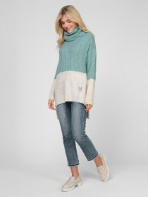 Свитер Sassofono модель A201-SC-1811-1, Мята Фото