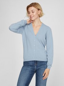 Кардиган Sassofono модель A191-SF-461282, Світло-блакитний Фото