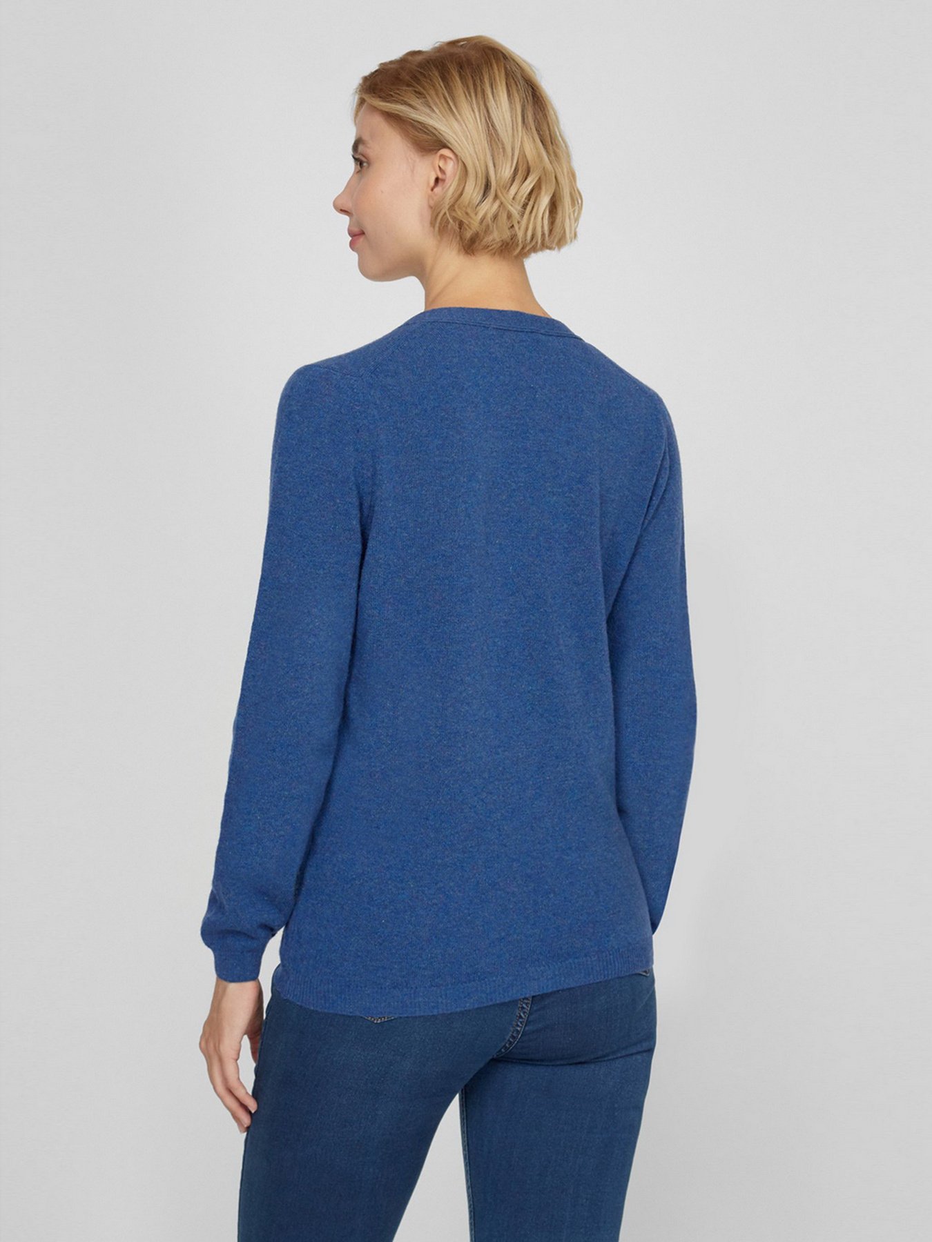 Кардиган Sassofono модель A191-SF-461282, Синій Фото