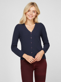 Кардиган Sassofono модель A191-SF-461282, Синій-1 Фото