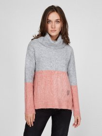 Светр Sassofono модель A201-SC-1811-1, Трояндовий Фото