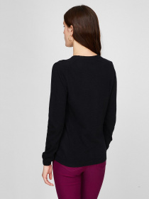 Кардиган Sassofono модель A191-SF-461282, Чорний Фото